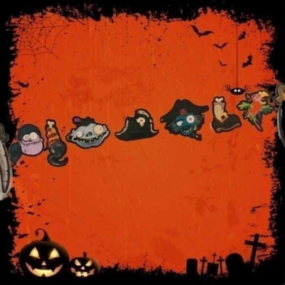 Halloween Monster Garland 7’L